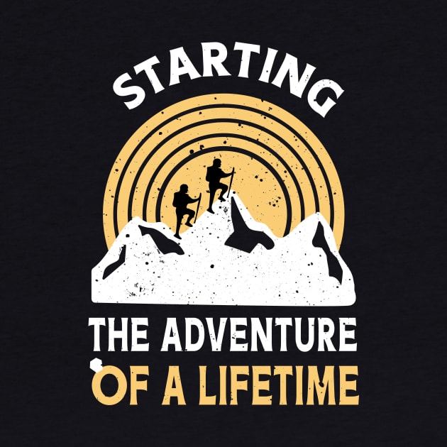 Starting the Adventure of a Lifetime by Sticus Design